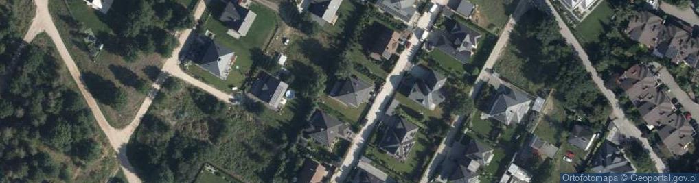 Zdjęcie satelitarne Lawendowa ul.