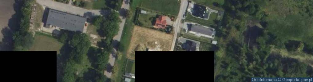 Zdjęcie satelitarne Łabędzia ul.