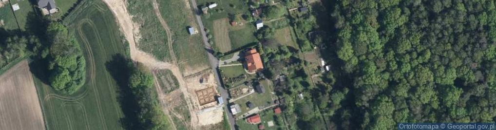 Zdjęcie satelitarne Łabędzia ul.
