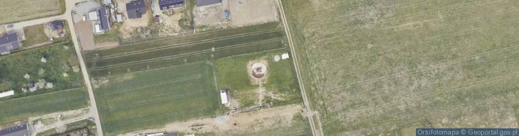 Zdjęcie satelitarne Łabędzia ul.