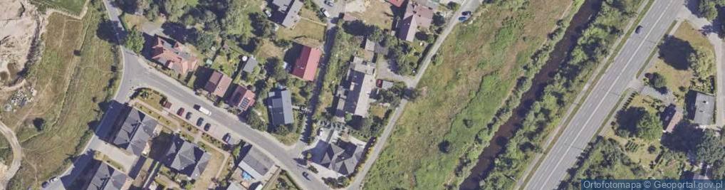 Zdjęcie satelitarne Łąkowa ul.
