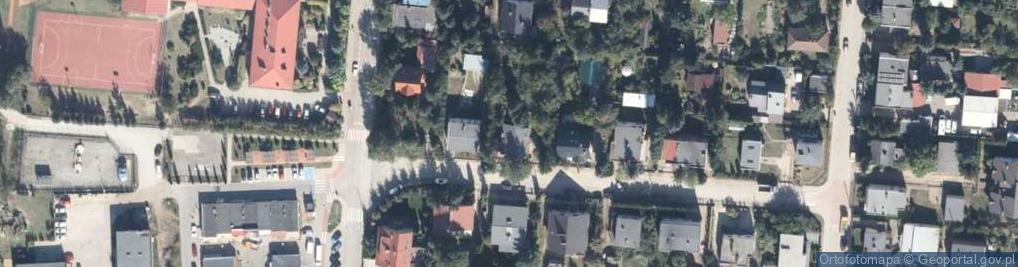Zdjęcie satelitarne Lazurowa ul.