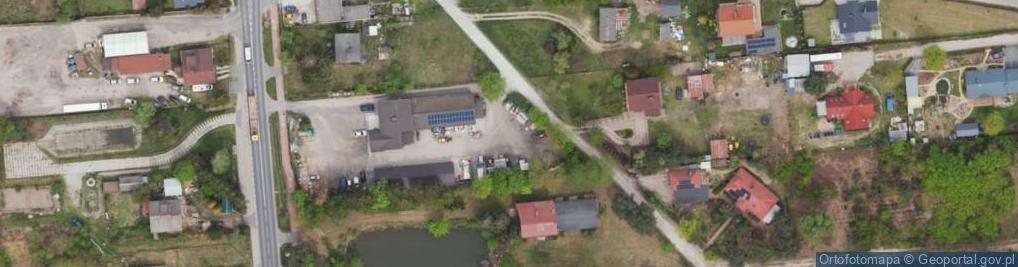 Zdjęcie satelitarne Łąkowa ul.