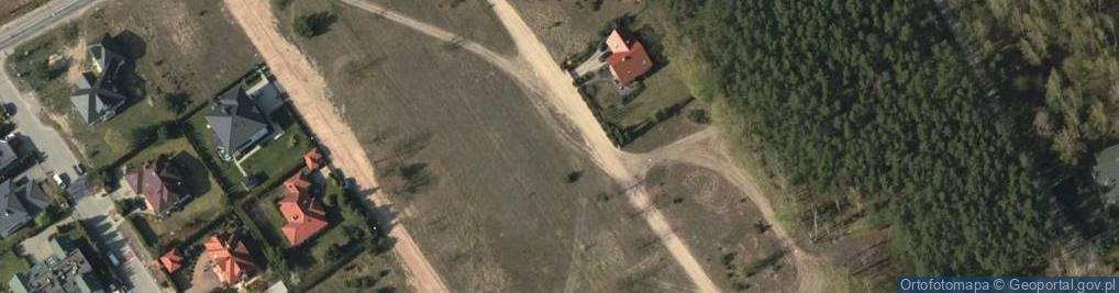 Zdjęcie satelitarne Lasek Sosnowy ul.
