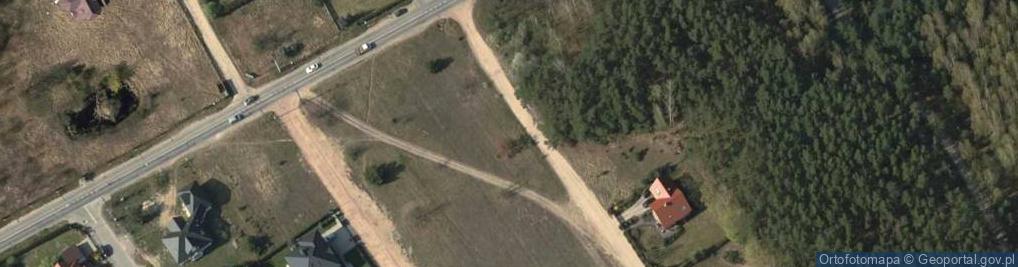 Zdjęcie satelitarne Lasek Sosnowy ul.
