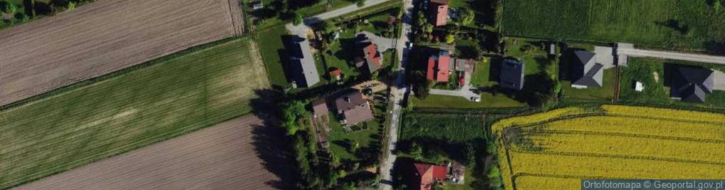 Zdjęcie satelitarne Łabędzia ul.