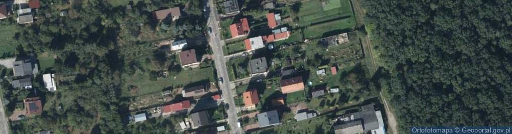 Zdjęcie satelitarne Łazy ul.