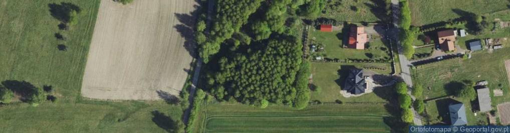 Zdjęcie satelitarne Łąki ul.