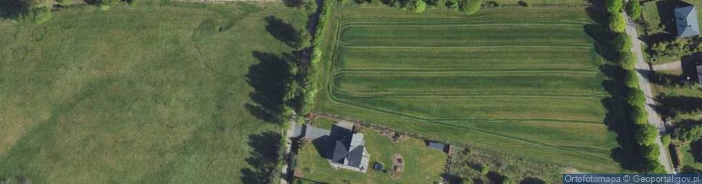 Zdjęcie satelitarne Łąki ul.