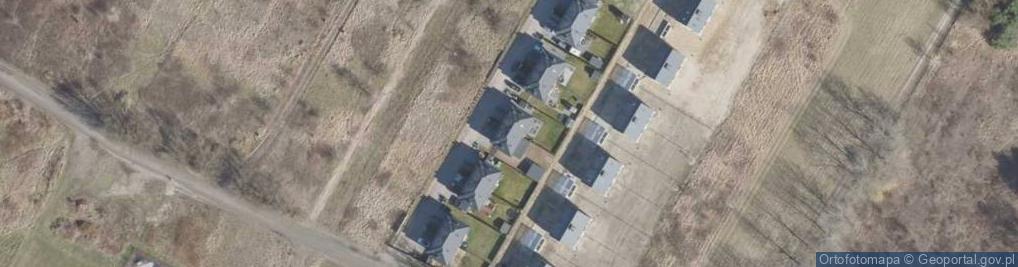 Zdjęcie satelitarne Lawendowa ul.