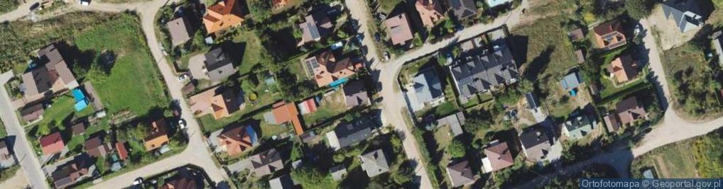 Zdjęcie satelitarne Łagodna ul.