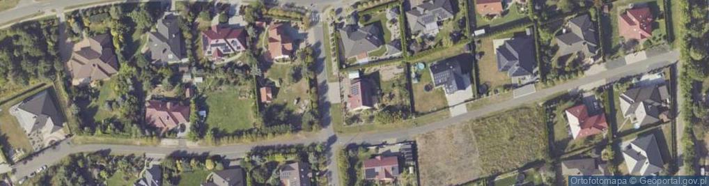 Zdjęcie satelitarne Lazurowa ul.