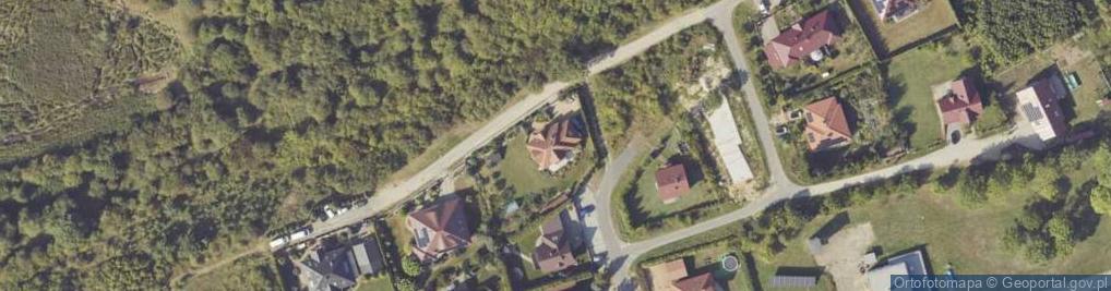Zdjęcie satelitarne Lazurowa ul.