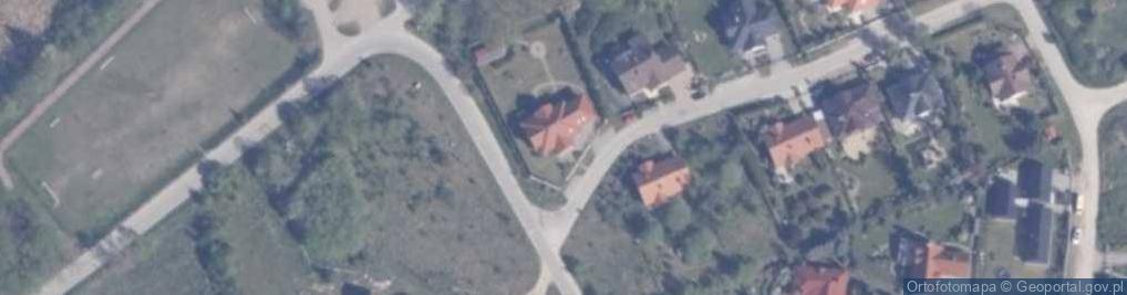 Zdjęcie satelitarne Lawendowa ul.