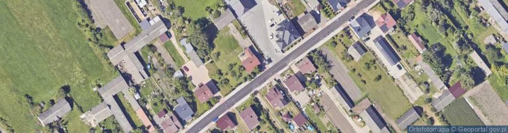 Zdjęcie satelitarne Łabno Duże ul.