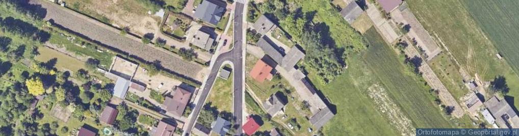 Zdjęcie satelitarne Łabno Duże ul.