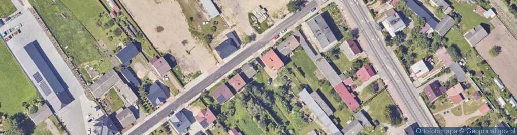 Zdjęcie satelitarne Łabno Duże ul.