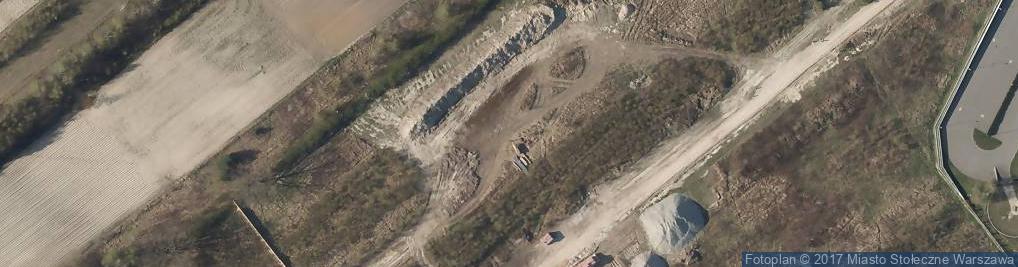 Zdjęcie satelitarne Lawendowa ul.