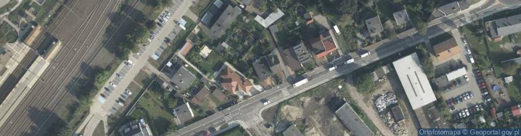 Zdjęcie satelitarne Łąkowa ul.