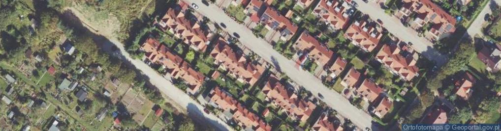 Zdjęcie satelitarne Laurowa ul.