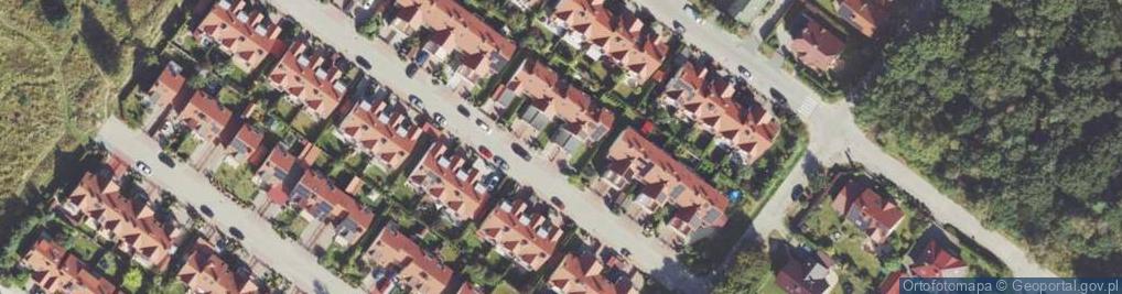 Zdjęcie satelitarne Laurowa ul.
