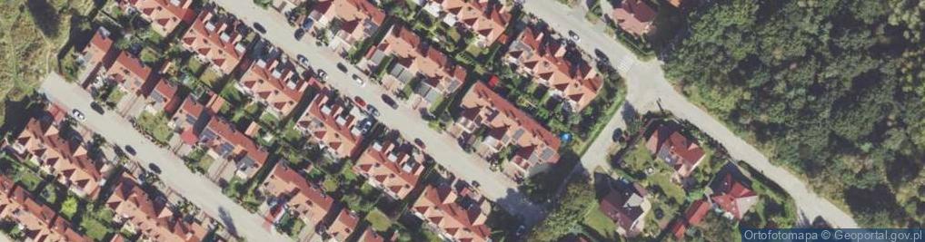 Zdjęcie satelitarne Laurowa ul.