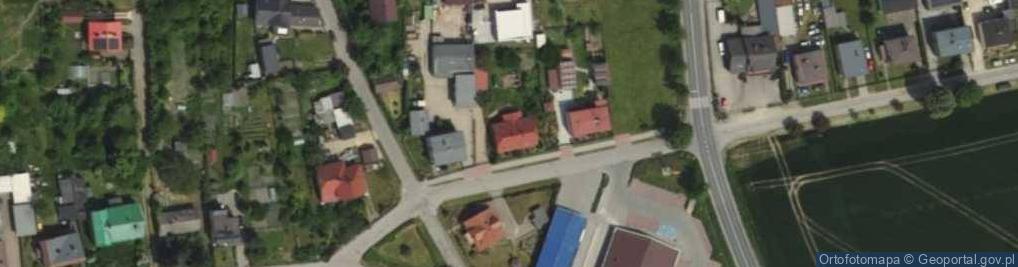 Zdjęcie satelitarne Łazowska ul.