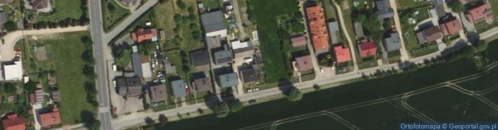 Zdjęcie satelitarne Łazowska ul.