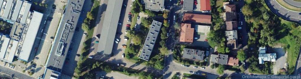 Zdjęcie satelitarne Łagiewnicka ul.