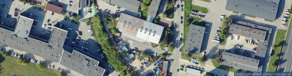 Zdjęcie satelitarne Łagiewnicka ul.