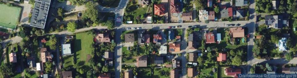 Zdjęcie satelitarne Łapanowska ul.