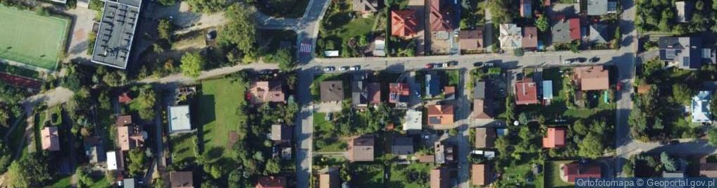 Zdjęcie satelitarne Łapanowska ul.