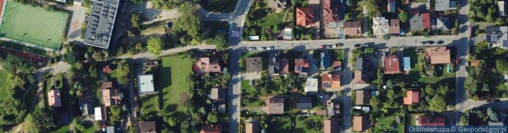 Zdjęcie satelitarne Łapanowska ul.