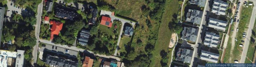 Zdjęcie satelitarne Lazurowa ul.