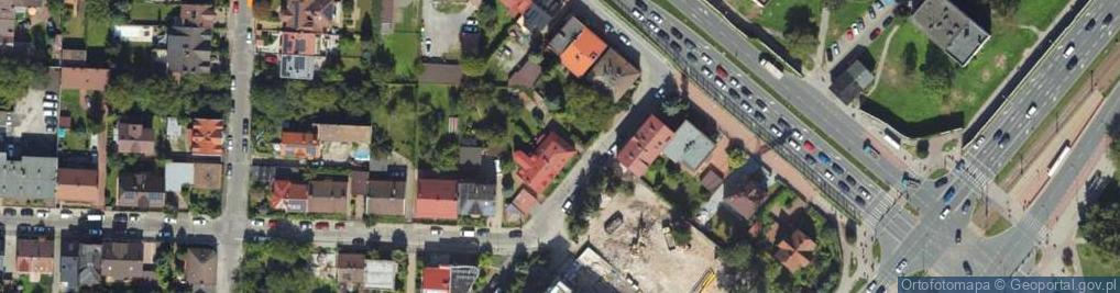 Zdjęcie satelitarne Ładna ul.