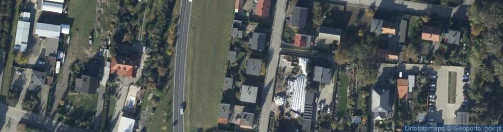 Zdjęcie satelitarne Łąkowa ul.