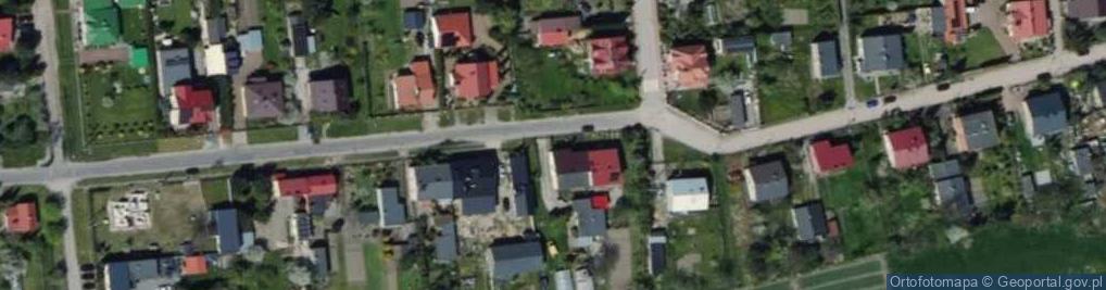 Zdjęcie satelitarne Łąkowa ul.