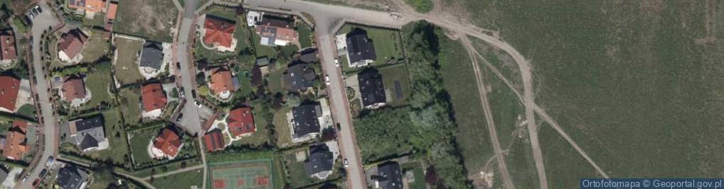 Zdjęcie satelitarne Lawendowa ul.