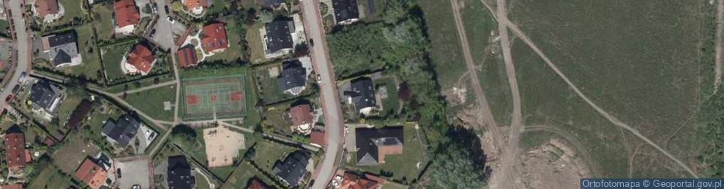 Zdjęcie satelitarne Lawendowa ul.