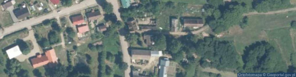 Zdjęcie satelitarne Łabędzie ul.