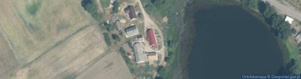 Zdjęcie satelitarne Łabędzie ul.