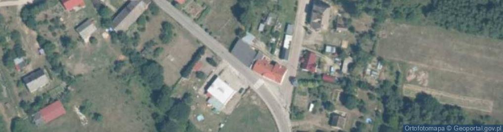 Zdjęcie satelitarne Łabędzie ul.