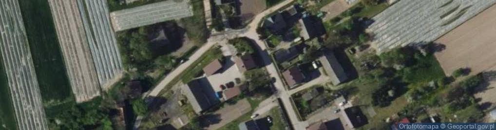Zdjęcie satelitarne Łabędzie ul.