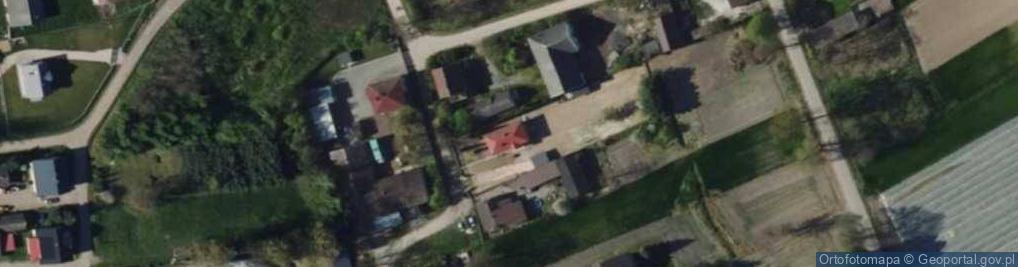 Zdjęcie satelitarne Łabędzie ul.