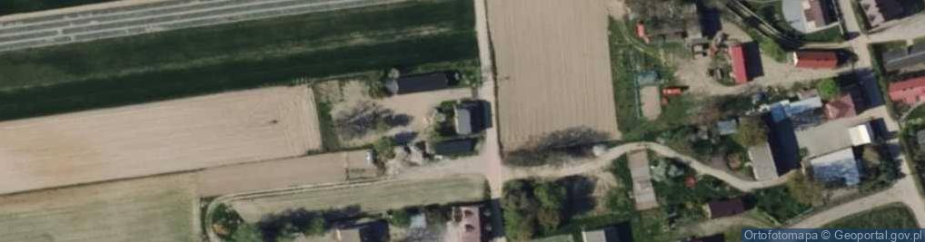 Zdjęcie satelitarne Łabędzie ul.