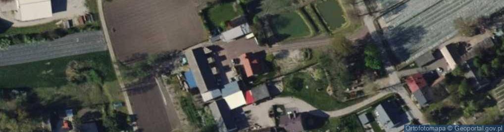 Zdjęcie satelitarne Łabędzie ul.