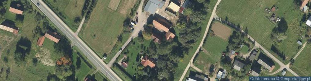 Zdjęcie satelitarne Łabowa ul.
