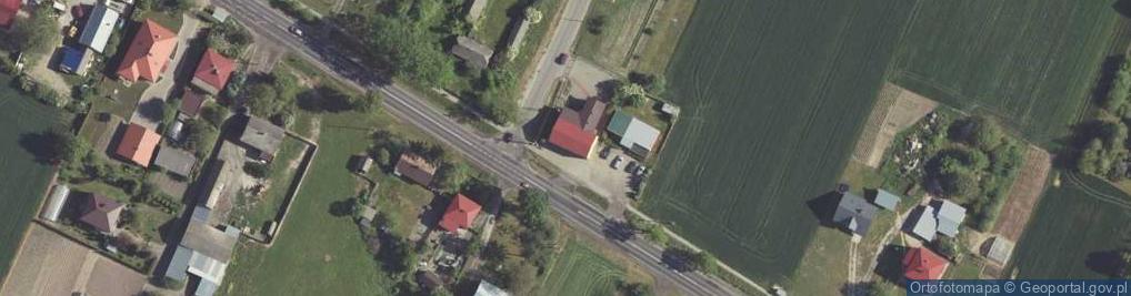 Zdjęcie satelitarne Łabuńki Pierwsze ul.