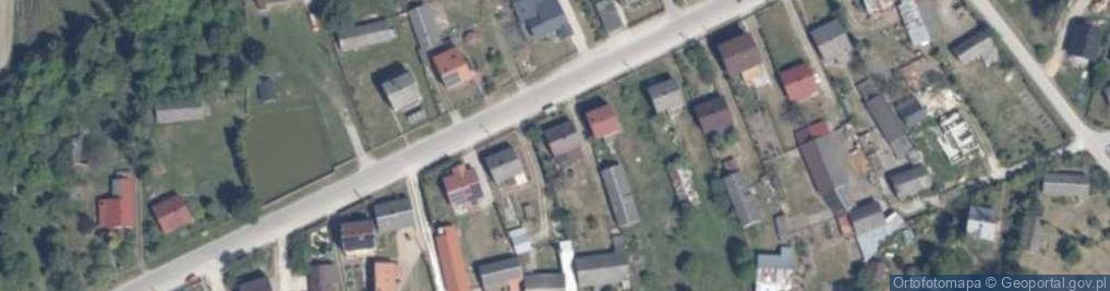 Zdjęcie satelitarne Łachów ul.