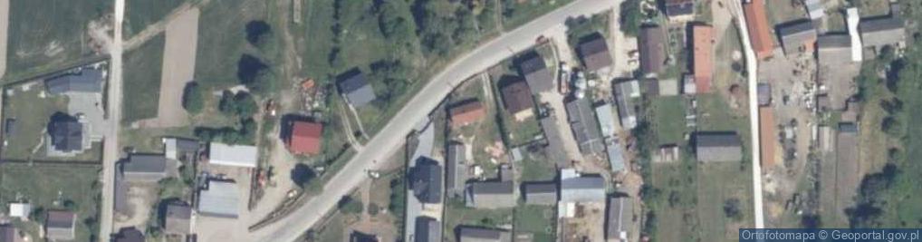 Zdjęcie satelitarne Łachów ul.